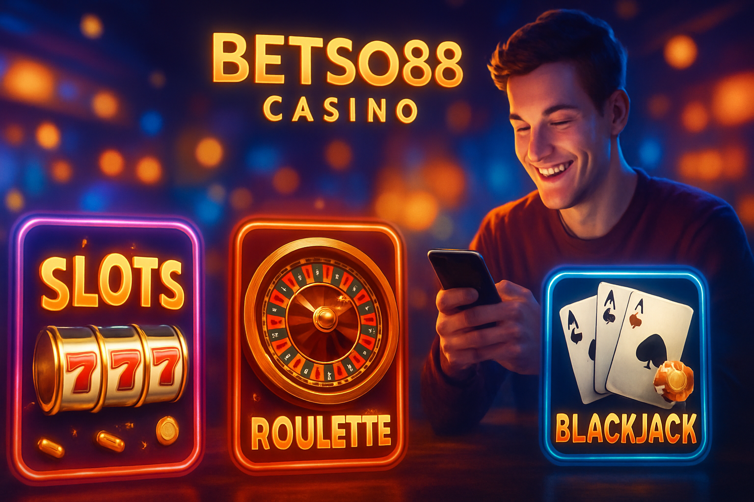 Unleash Your Inner High Roller: Your Betso88 Casino Adventure Awaits!